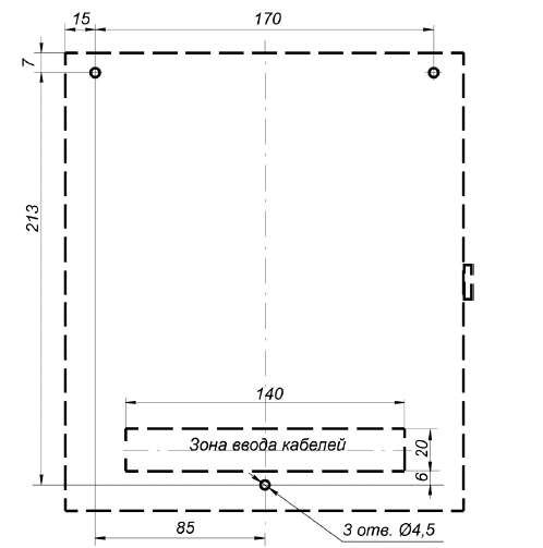 Монтаж PERCo-CT/L14 Монтаж PERCo-CT/L14