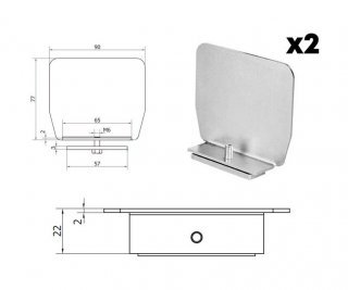 CAME KIT VITA ME 03 до 700 кг (комплект без рельса) фото