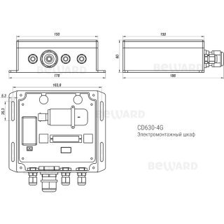 Beward CD630-4G (3.6 мм) фото