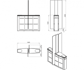 CAME SLIDING GATE SG55 001SG55TC фото