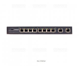 OSNOVO SW-20820(Без БП) PoE коммутатор Fast Ethernet на 10 портов фото OSNOVO SW-20820(Без БП) PoE коммутатор Fast Ethernet на 10 портов фото
