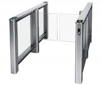 PERCo-ST-01 с крышками из нержавеющей стали со створками шириной 475 мм