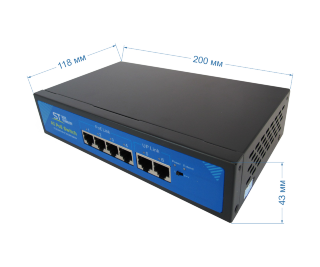 Space Technology ST-S140POE (2М/65W/А) PRO резервируемый, версия 2 фото