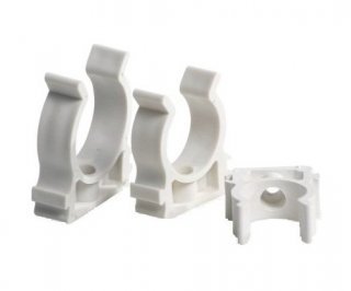 Клипса для гофротрубы d 16 фото