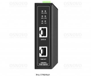 OSNOVO Midspan-1/303G промышленный гигабитный PoE-инжектор фото